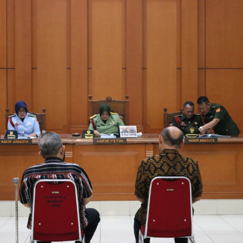 PEMBACAAN PUTUSAN SIDANG PERKARA KONEKSITAS